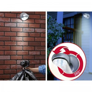 Mozgásérzékelős LED lámpa reflektor