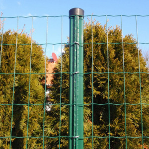 HO-180-GREEN 180 cm-es kerítésoszlop, 48 mm, 150 cm dróthálóhoz
