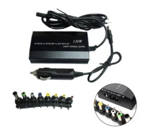 Univerzális Netbook- /Laptop- /Okostelefontöltő adapter, 100W-os, fekete