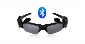 Bluetooth okos napszemüveg headset, tokkal