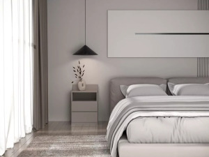 Faenza M1 éjjeliszekrény, 40x59x32 cm, agyag színű