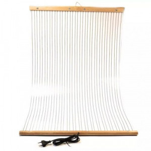 Infravörös fűtőpanel, infrapanel 500W, 105 x 60 cm, dekoratív napraforgó képpel
