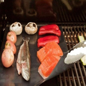 Grill sütőlap, grill alátét (tapadásmentes), 3 db