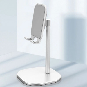 Asztali telefontartó állvány - fehér