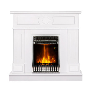 Elektromos kandalló Ambasador & Gala silver, 1000x1048x300 mm, 2000 W