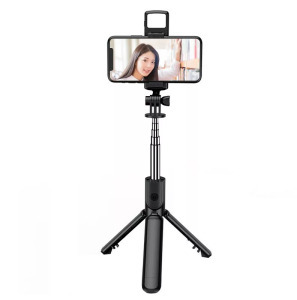 Bluetooth szelfibot tripod funkcióval, távirányítóval vakuval, 18.5cm-71cm
