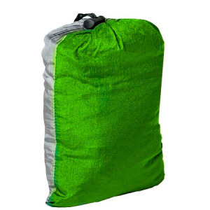 Nagyméretű függőágy - Szürke/zöld - 260x140 cm - MS-499