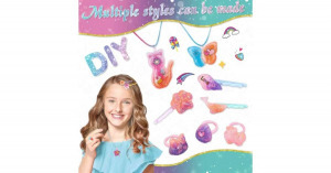 Készíts csillámos kulcstartókat, medálokat, hajcsatokat
