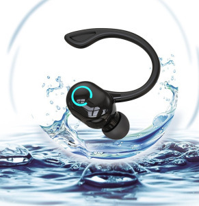 Single Vezeték nélküli sport fejhallgató fekete