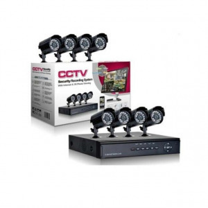 CCTV Komplett 4 kamerás megfigyelő rendszer