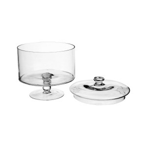 Vintage üveg bonbonier