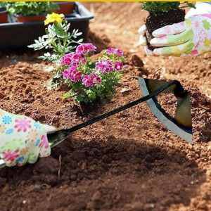 Kézi gyomvágó, üreges kapa rozsdamentes acélból