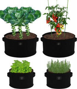 Laxllent növénytáska fekete 2 nagy 2 kicsi