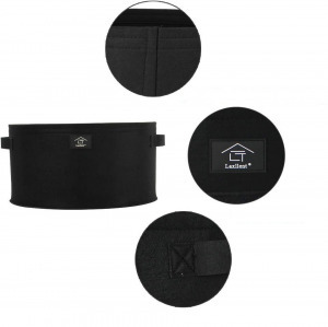 Laxllent növénytáska fekete 2 nagy 2 kicsi