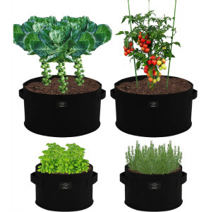 Laxllent növénytáska fekete 2 nagy 2 kicsi