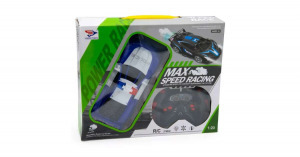 G szenzoros távirányítós rendőr autó, füstölő kipufogóval