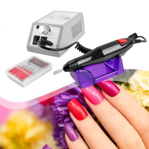 Professzionális körömcsiszoló gép + 12 db-os kiegészítő szett