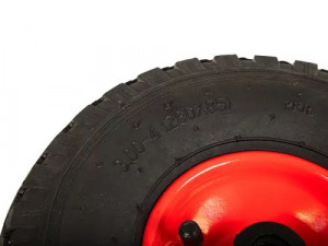 Talicska kerék - 26 cm, 260x85 3.00/4 -piros
