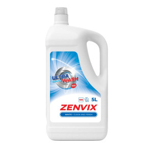 Zenvix 3x5 liter White gél , folyékony mosószer