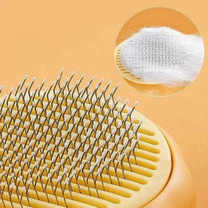 Kényeztető kisállat fésű, masszázs és szőreltávolító fésű