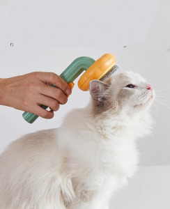 Kényeztető kisállat fésű, masszázs és szőreltávolító fésű