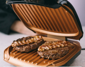 Livington Low Fat Grill - kompakt kontaktgrill csepegtető tálcával