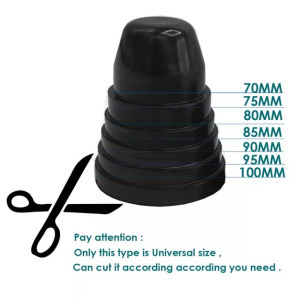 Autós fényszóró védő gumiharang, porvédő, vízálló, hőálló 70-100 mm