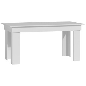 Drohmo SO M étkezőasztal, 160x75x80 cm, fehér