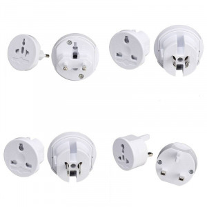Nemzetközi utazó adapter készlet, konnektor átalakító szett