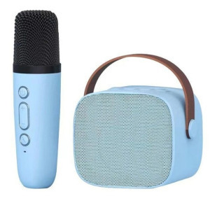 Vezeték nélküli karaoke szett, bluetooth 5.0, kék