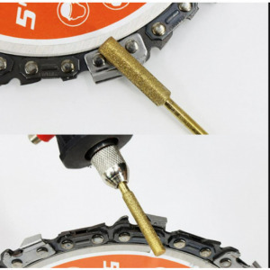 Láncfűrész élező fej - 5db-os szett