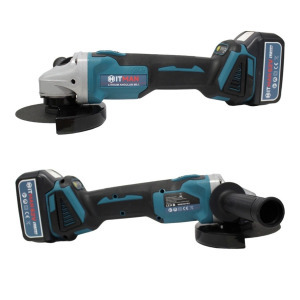 Hitman akkumulátoros sarokcsiszoló 125MM 62V HT/BAG-62V