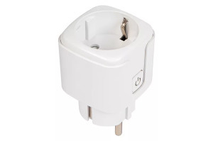 Tuya V3 Smart WiFi-vezérelt aljzat, fehér