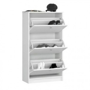 Cipősszekrény 3 részes, fehér