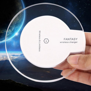 Ultra Slim Crystal Fantasy Qi vezeték nélküli mobiltelefon töltő