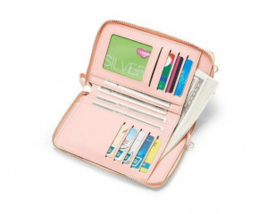 Mobil táska, sötét mályva