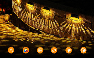 2 db Solar kerti lámpa