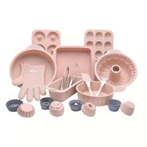 36 db-os szilikon sütőforma és kiegészítő szett