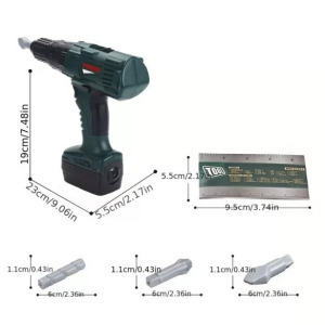 Valósághű elektromos fúró játékkészlet