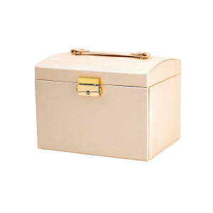 Ékszertartó táska pezsgőszínű