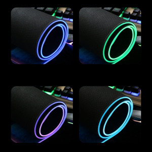 Yelandar RGB világtérképes gamer egérpad nagyméretű 80x30 cm