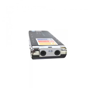 Digitális diktafon, hangrögzítő, mp3/wma lejátszó, 8 GB, fekete-ezüstszín