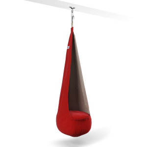 Bobojca Palinta csepphinta, függőhinta, 200 kg terhelhetőség, 170 x 80 cm, piros