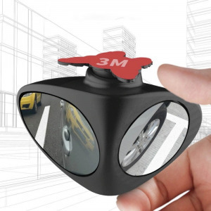 360°-os visszapillantó tükör fekete