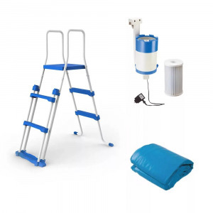 Pontaqua Adria merevfalú medence 350 cm kör, fehér