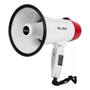 Kézi hordozható megafon MP-515, 20 W, beépített sziréna és mikrofon