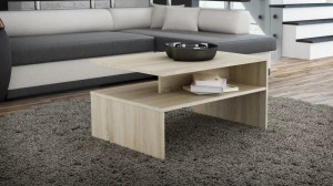 Odell Boston dohányzóasztal, 90x45x60 cm, sonoma