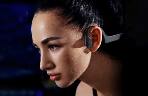 Vízálló bluetooth fejhallgató sportolásra fehér