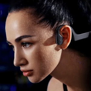 Vízálló bluetooth fejhallgató sportolásra fehér