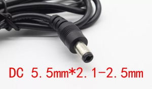 Hálózati adapter 9V/2A, tápegység, 5.5/2.5mm csatlakozó, 0.9m, fekete